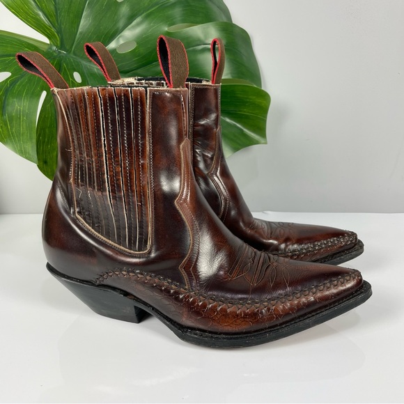 Toro Moro Shoes - Toro Moro brown leather rodeo western shoes Sz 9